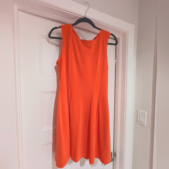Forever 21 Coral A-Line Dress - Picture 1 of 4